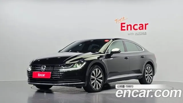 Volkswagen Arteon 2019 Черный из Кореи