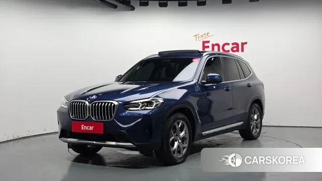 BMW X3 (G01) 2023 Синий из Кореи