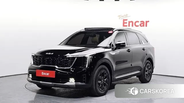Kia The New Sorento 4th Generation 2024 Черный из Кореи