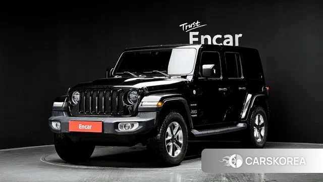Jeep Wrangler (JL) 2018 Черный из Кореи