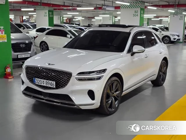 Genesis GV70 2021 Белый из Кореи