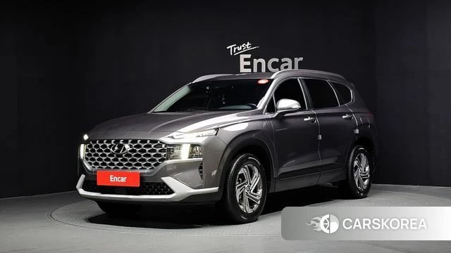 Hyundai The New Santa Fe 2022 Серый из Кореи