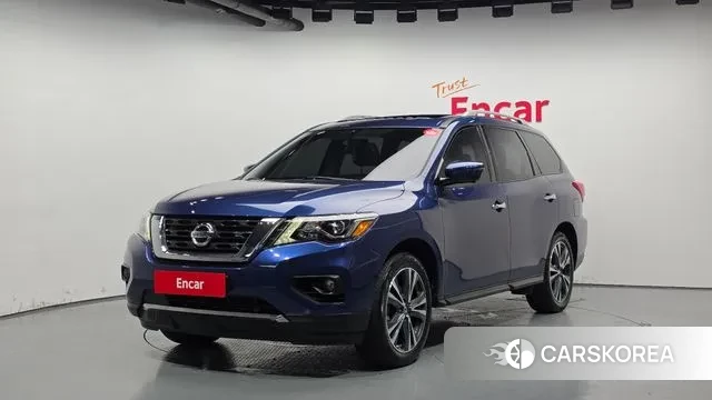 Nissan Pathfinder 4th Generation 2018 Синий из Кореи