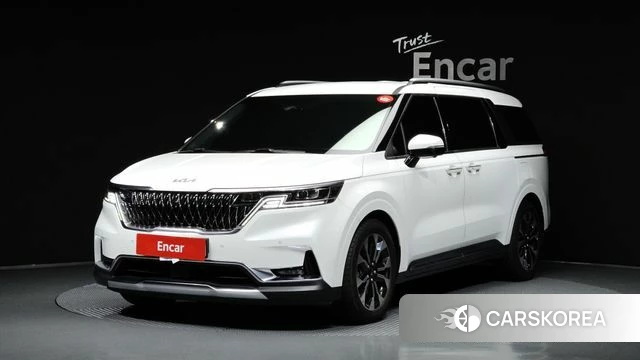 Kia Carnival 4th generation 2021 Белый из Кореи