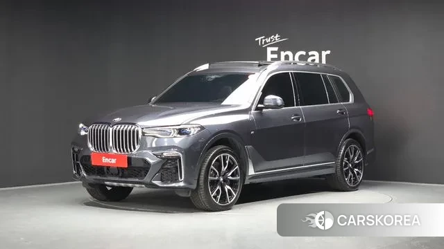 BMW X7 (G07) 2020 Серый из Кореи