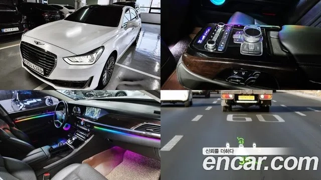 Genesis EQ900 2018 Серебряный из Кореи