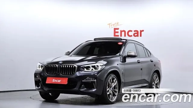 BMW X4 (G02) 2021 Серый из Кореи