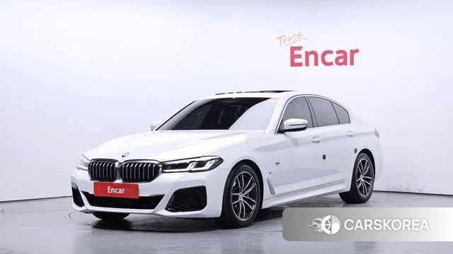 BMW 5 Series (G30) 2022 Белый из Кореи