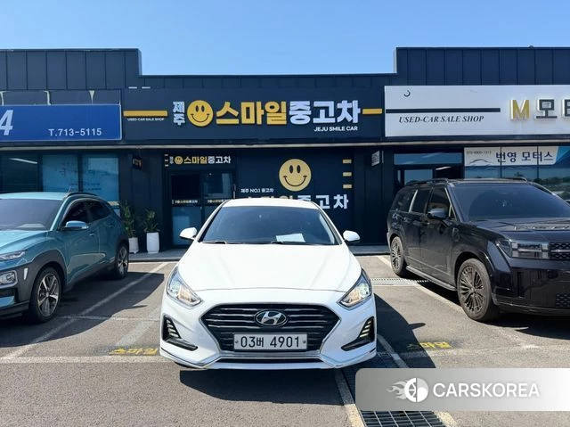 Hyundai Sonata New Rise 2018 Белый из Кореи