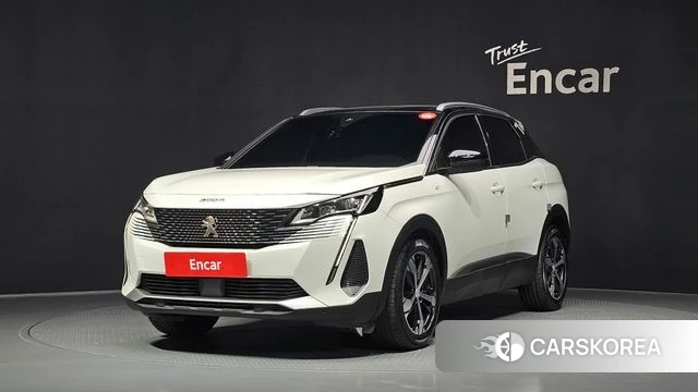 Peugeot 3008 second generation 2021 Белый из Кореи