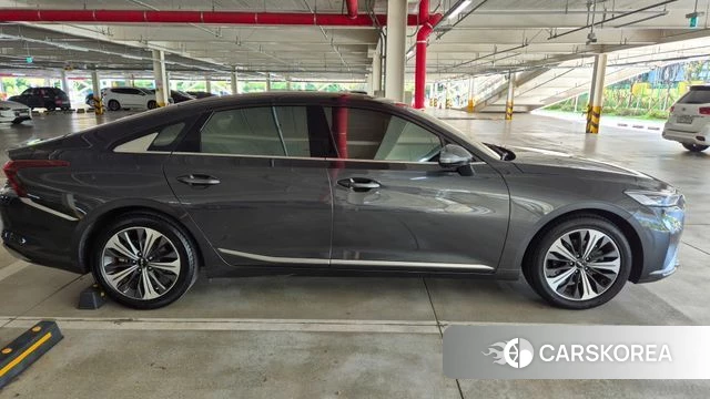 Kia K8 Hybrid 2021 Серый из Кореи