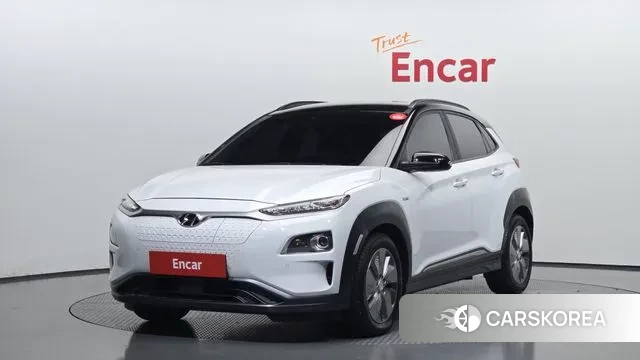 Hyundai Kona Electric 2019 Белый из Кореи