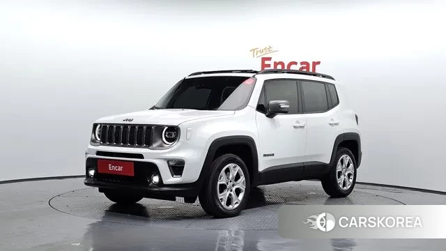 Jeep Renegade 2021 Белый из Кореи