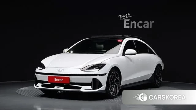 Hyundai Ionic 6 2022 Белый из Кореи