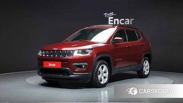 Jeep Compass 2nd Generation 2020 Красный из Кореи