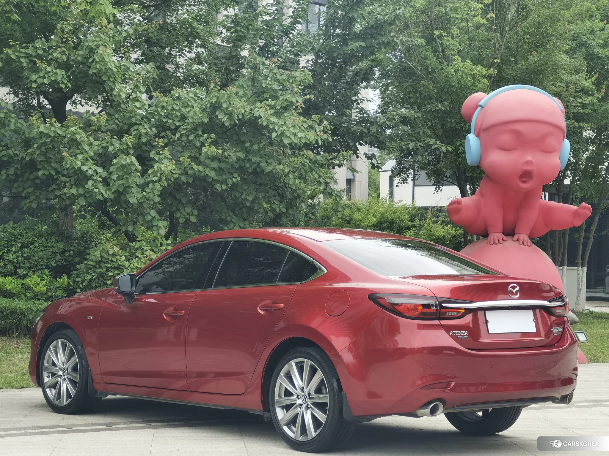 Mazda Atez 2021 Красный из Китая