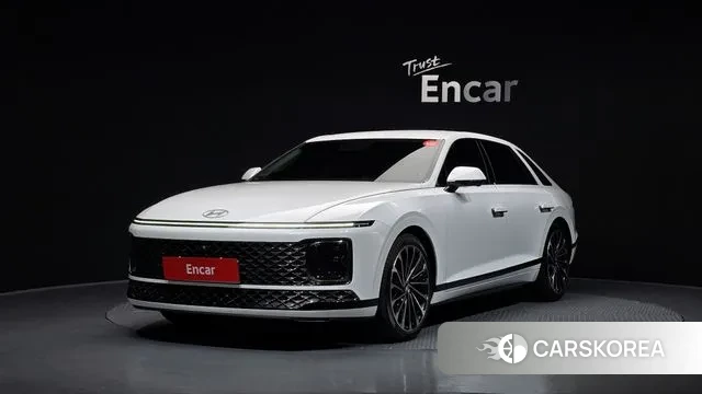 Hyundai Grandeur Hybrid (GN7) 2023 Белый из Кореи