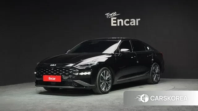 Kia K8 2021 Черный из Кореи