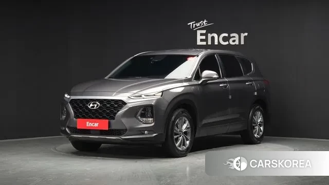 Hyundai Santa Fe TM 2019 Серый из Кореи