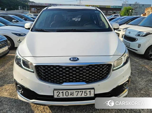 Kia All New Carnival 2018 Белый из Кореи