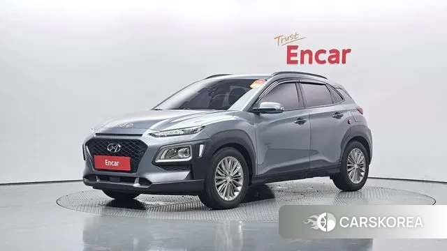 Hyundai Kona 2018 Небесно-голубой из Кореи