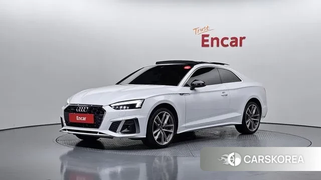 Audi A5 (F5) 2020 Белый из Кореи