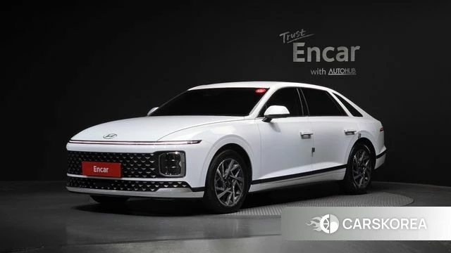 Hyundai Grandeur Hybrid (GN7) 2024 Белый из Кореи