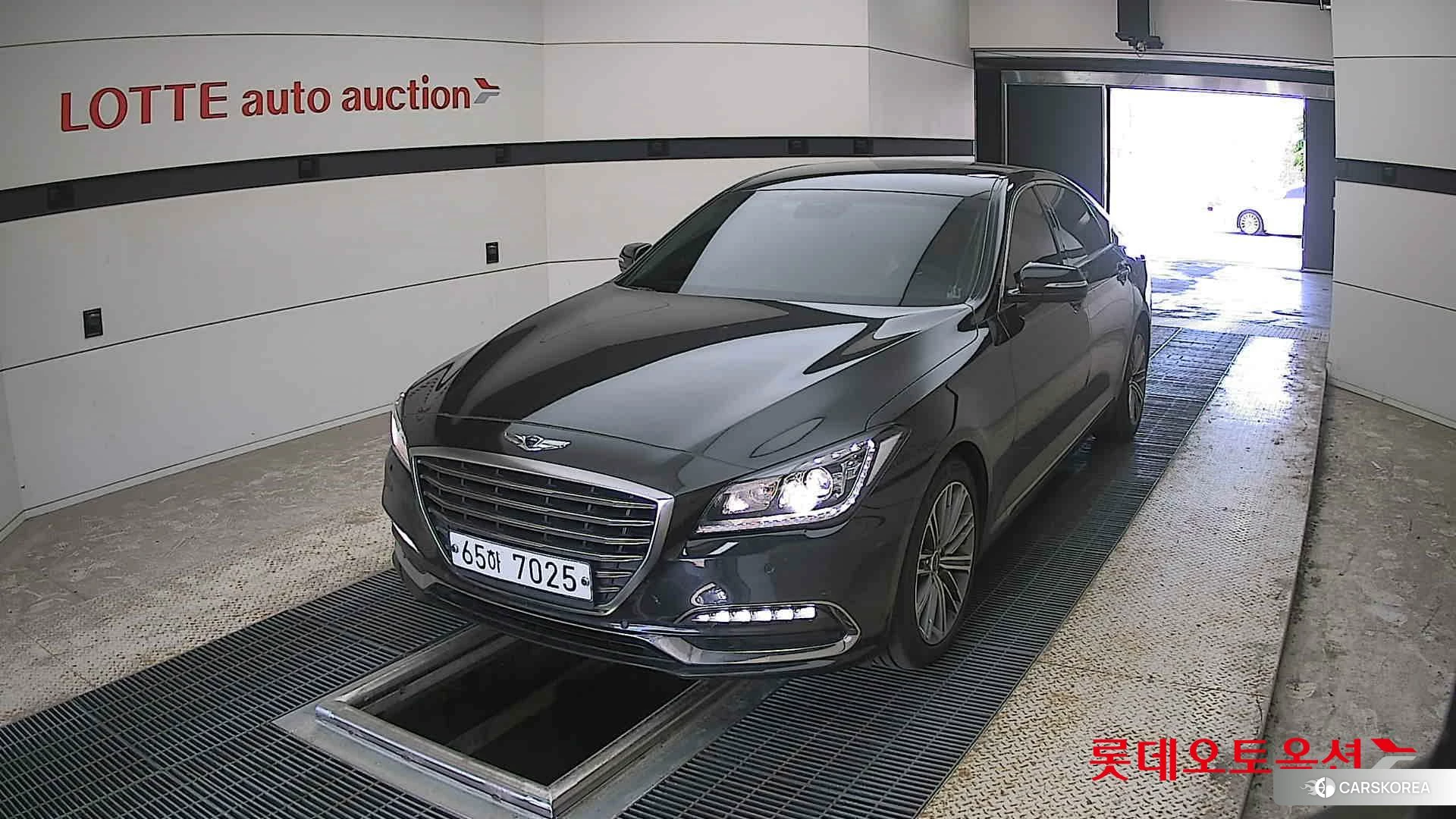 Hyundai G80 2018 Titanium Black из Кореи
