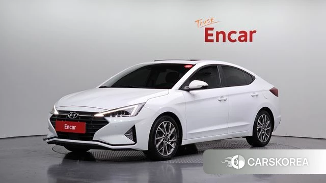 Hyundai The New Avante AD 2019 Белый из Кореи