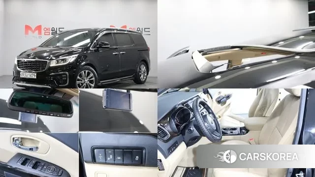 Kia The New Carnival 2020 Черный из Кореи