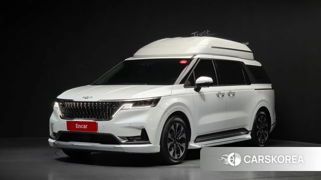 Kia Carnival 4th generation 2023 Белый из Кореи