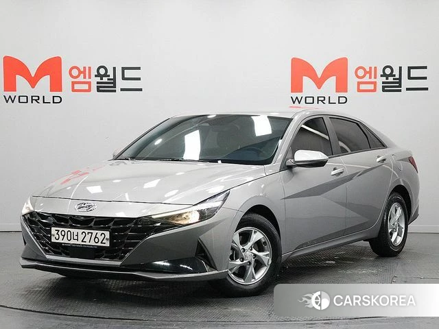 Hyundai Avante (CN7) 2020 Серый из Кореи