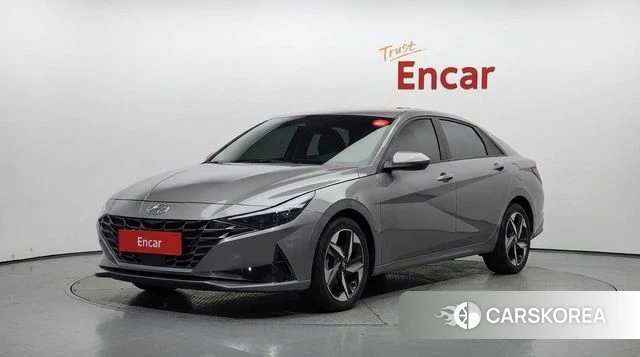 Hyundai Avante (CN7) 2020 Серебристо-серый из Кореи
