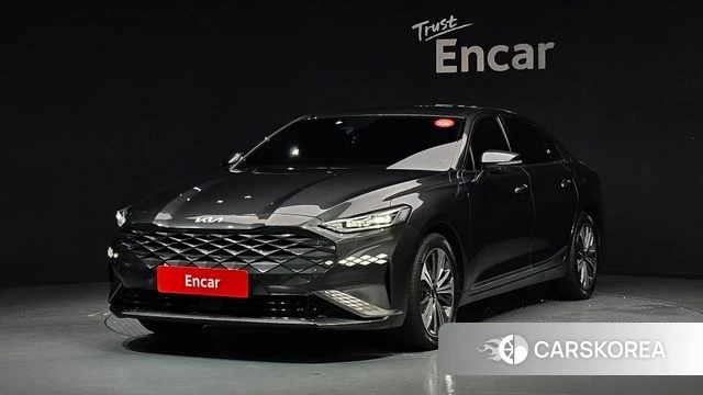 Kia K8 Hybrid 2021 Серый из Кореи