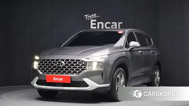 Hyundai The New Santa Fe 2022 Серый из Кореи