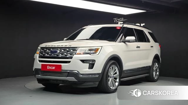 Ford Explorer 2019 Белый из Кореи