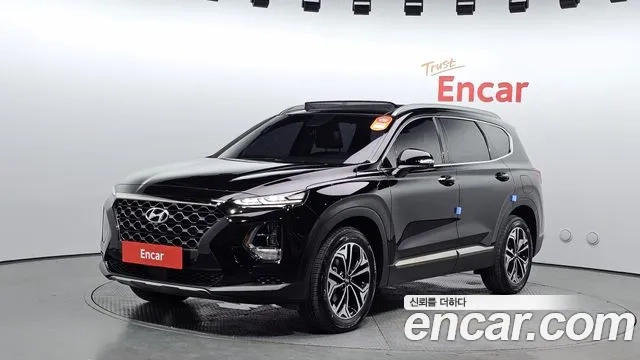 Hyundai Santa Fe TM 2019 Черный из Кореи