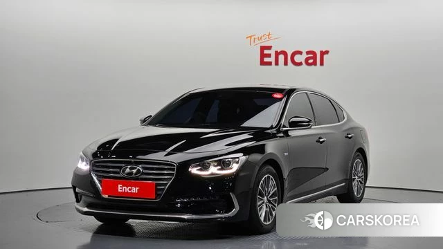 Hyundai Grandeur IG Hybrid 2018 Черный из Кореи