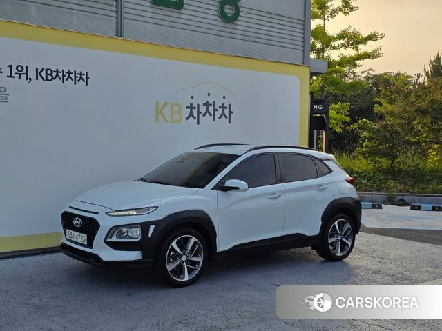 Hyundai Kona 2019 Белый из Кореи