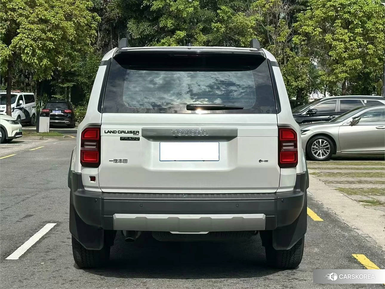 Toyota Land Cruiser 2024 Белый из Китая