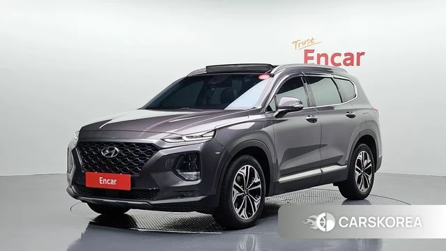 Hyundai Santa Fe TM 2018 Серый из Кореи