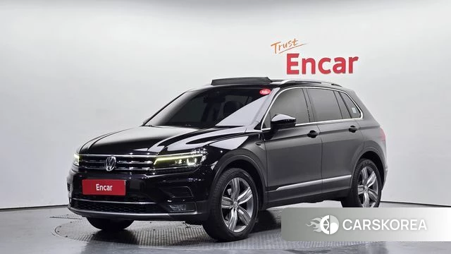 Volkswagen Tiguan second Generation 2018 Черный из Кореи
