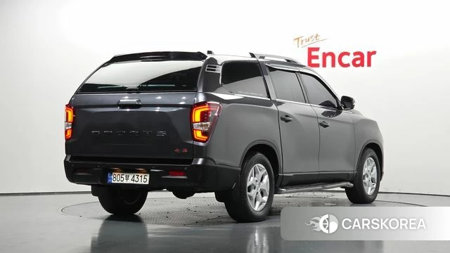 Ssangyong The New Rexton Sport 2021 Серый из Кореи