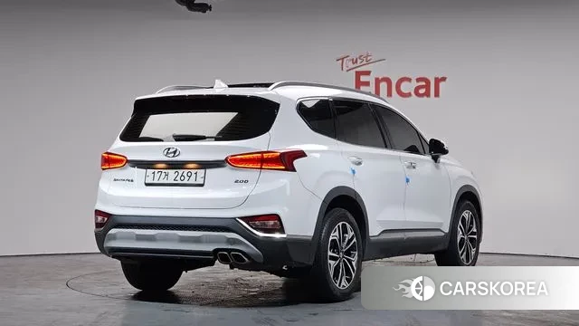 Hyundai Santa Fe TM 2018 Белый из Кореи
