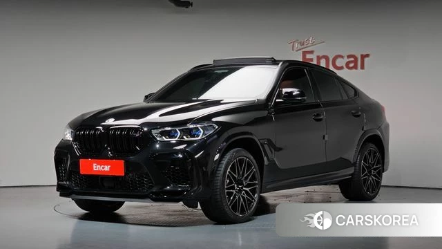 BMW X6M (G06) 2023 Черный из Кореи