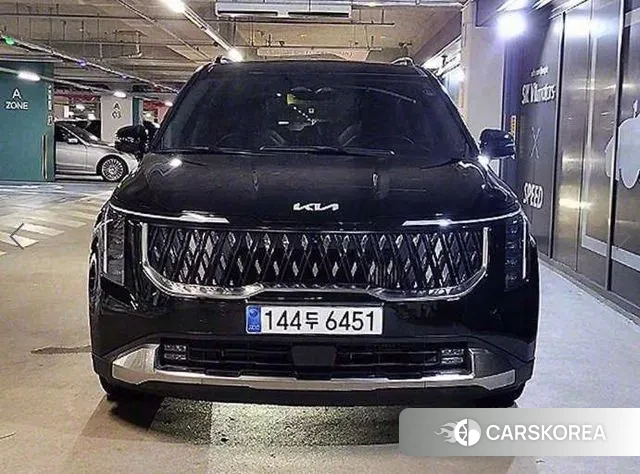 Kia The New Carnival 4th Generation 2024 Черный из Кореи