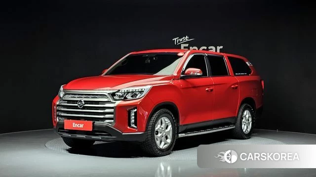 Ssangyong The New Rexton Sport 2021 Красный из Кореи