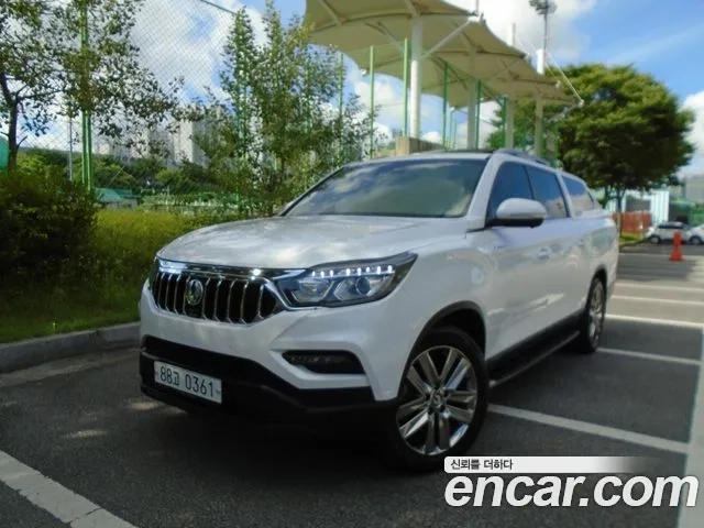 Ssangyong Rexton Sports Cannes 2019 Белый из Кореи
