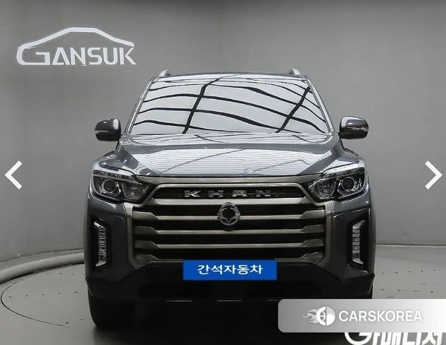Ssangyong The New Rexton Sports Cannes 2023 Серебристо-серый из Кореи