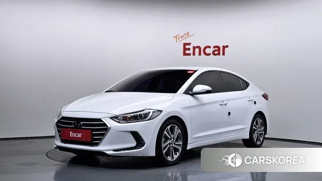 Hyundai Avante AD 2018 Белый из Кореи